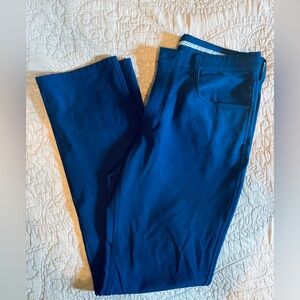 FootJoy Golf Pants Mens 34x34 Blue Athletic Fit ￼Flat Front FJ